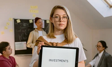 Illustration pédagogique sur les finances